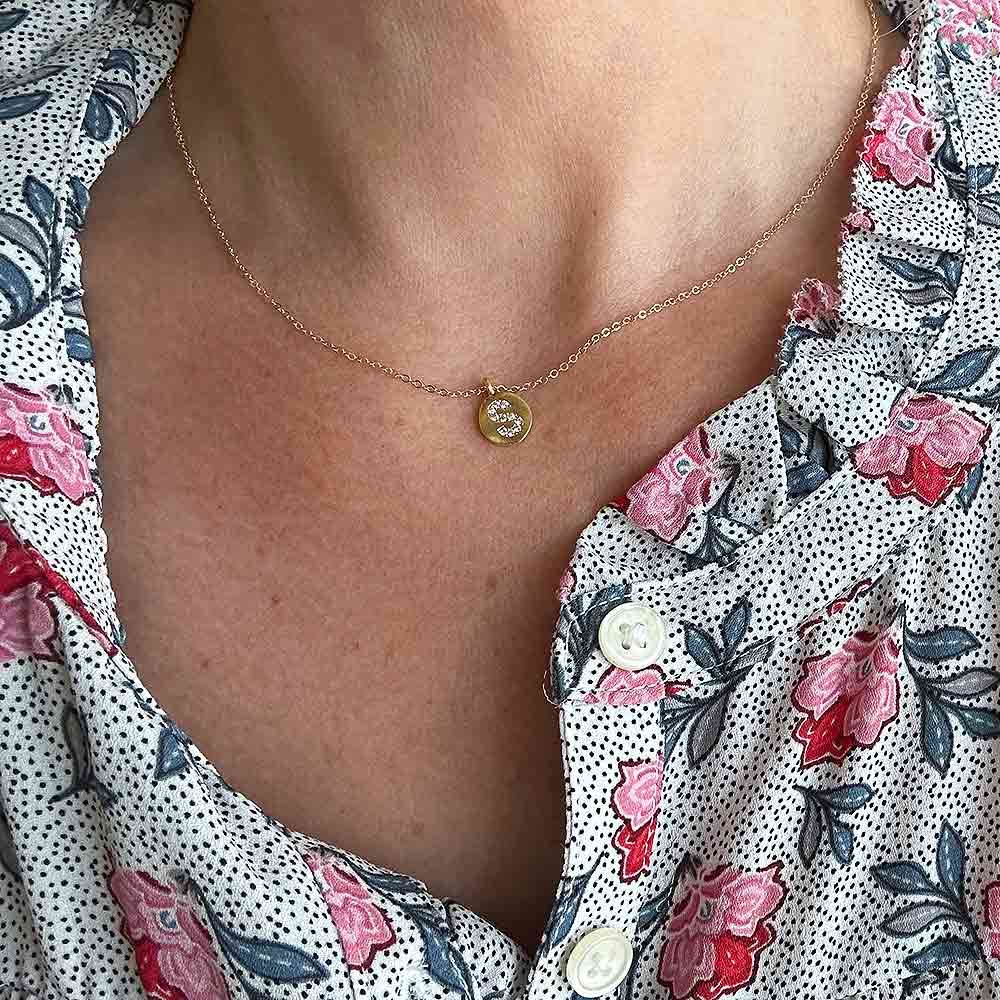 To My Wife 'Life Partner' Vermeil Initial Necklace from Husband – Jewellery  With Love